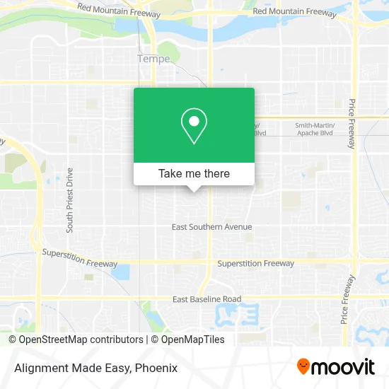 Alignment Made Easy map