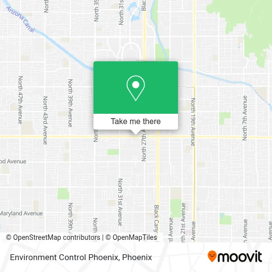 Environment Control Phoenix map