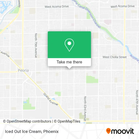 Iced Out Ice Cream map