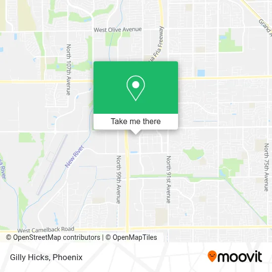 Gilly Hicks map
