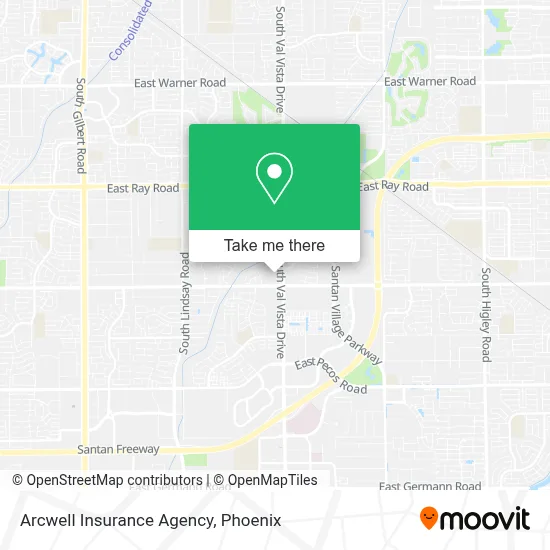Arcwell Insurance Agency map