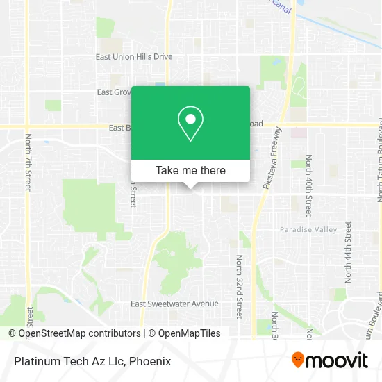Platinum Tech Az Llc map