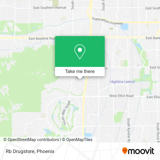 Rb Drugstore map
