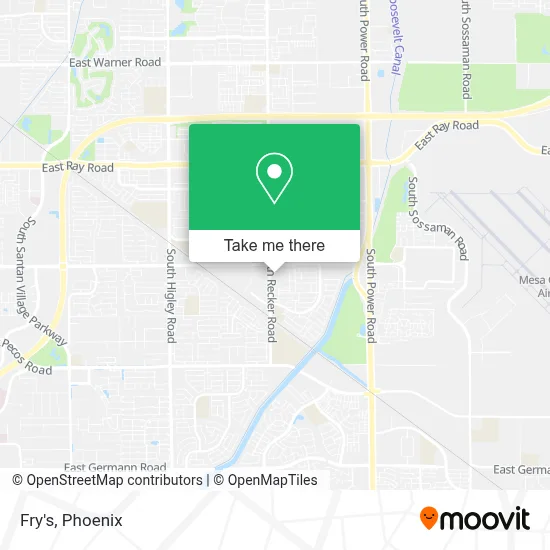 Fry's map