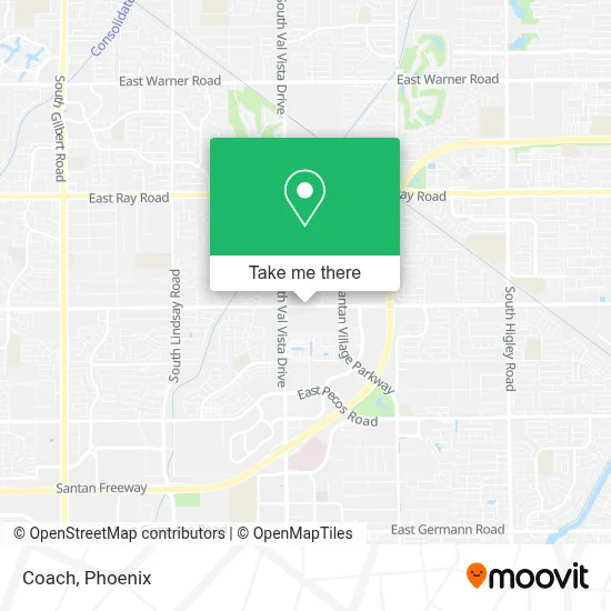 Coach map