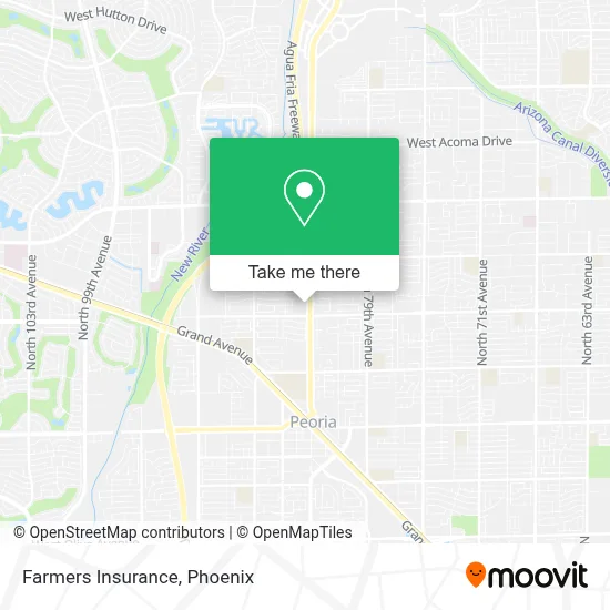 Farmers Insurance map