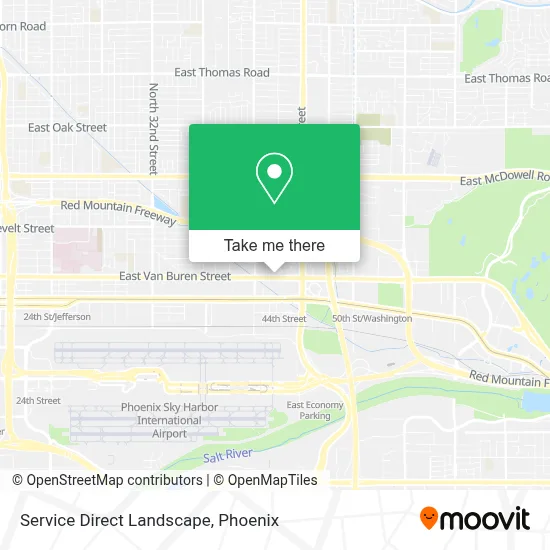 Service Direct Landscape map