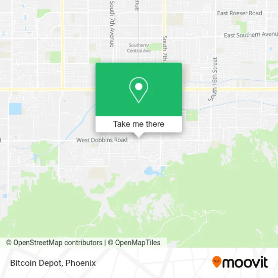 Bitcoin Depot map