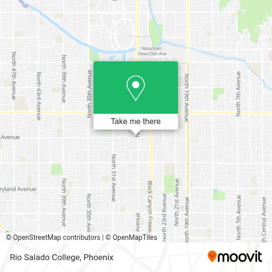Rio Salado College map