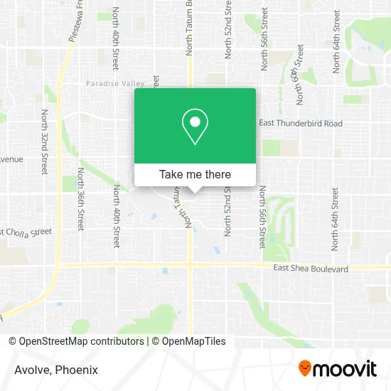 Avolve map