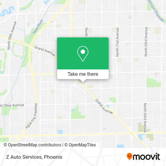 Z Auto Services map