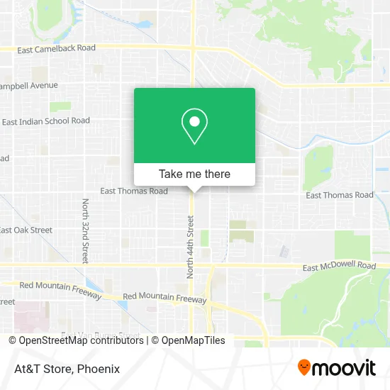 At&T Store map