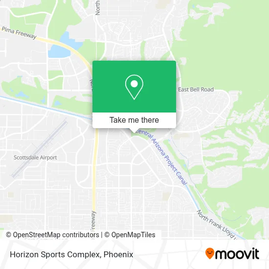 Horizon Sports Complex map