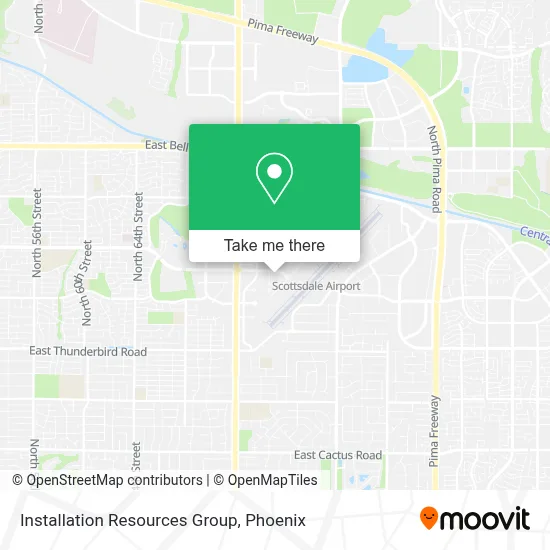 Installation Resources Group map