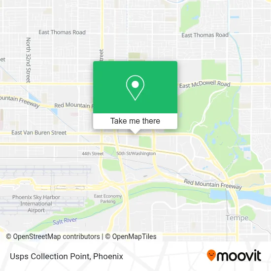Usps Collection Point map
