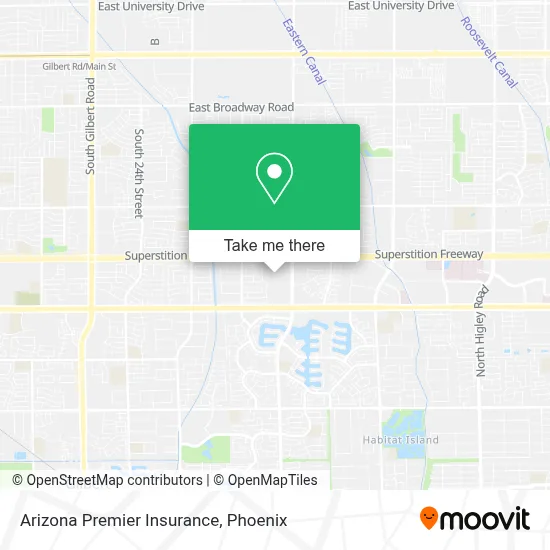Arizona Premier Insurance map