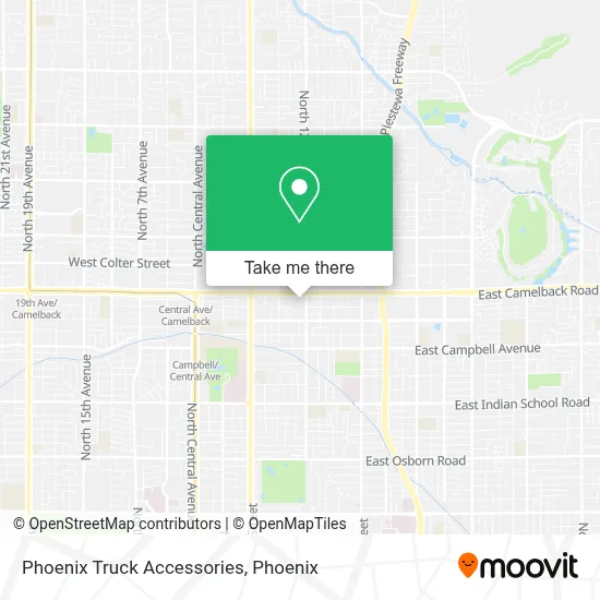 Phoenix Truck Accessories map