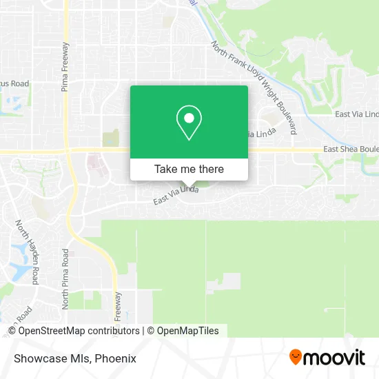 Showcase Mls map