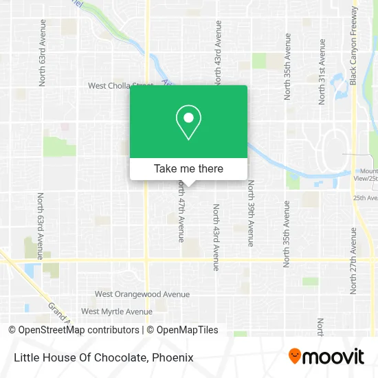 Little House Of Chocolate map