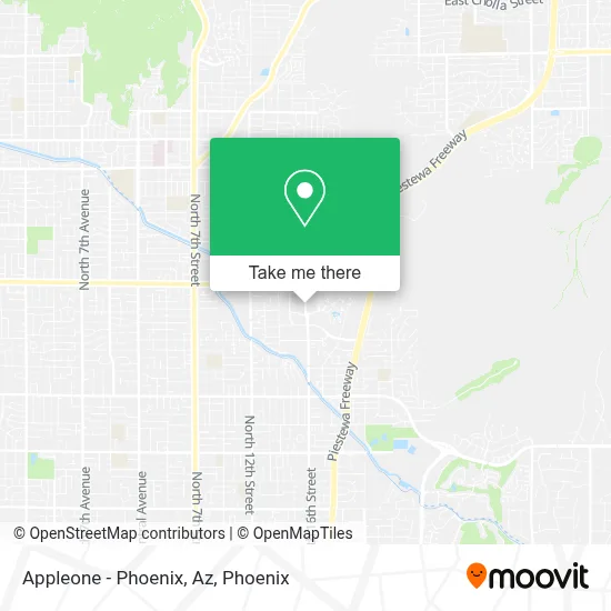 Appleone - Phoenix, Az map