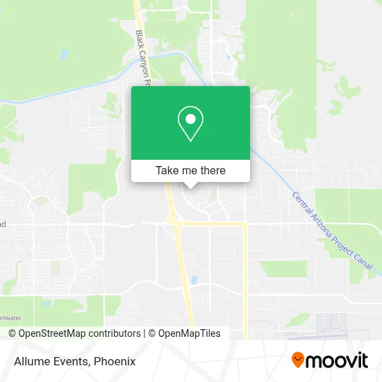 Allume Events map