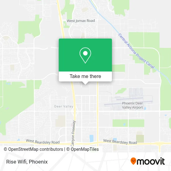 Rise Wifi map