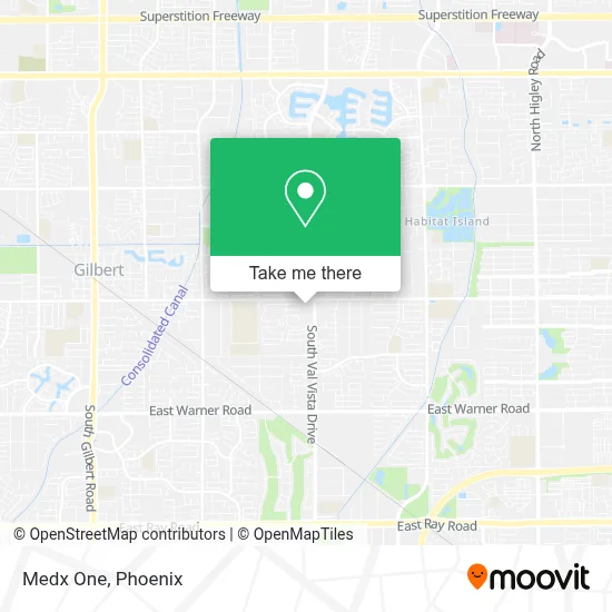 Medx One map