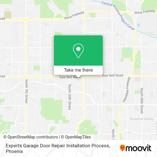 Experts Garage Door Repair Installation Process map