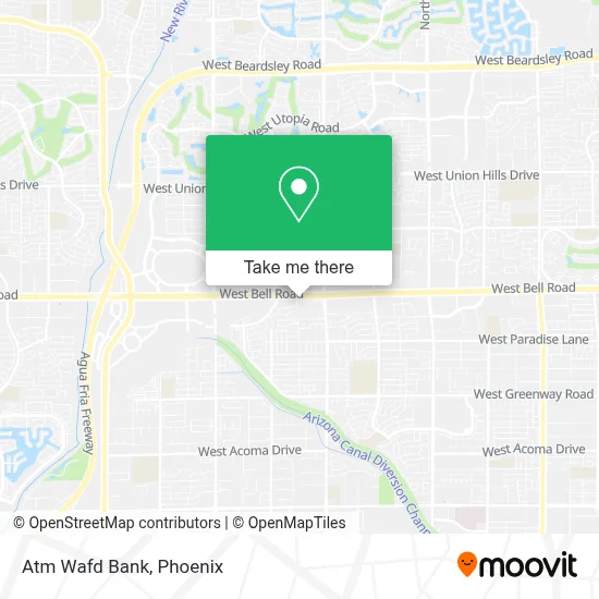 Atm Wafd Bank map
