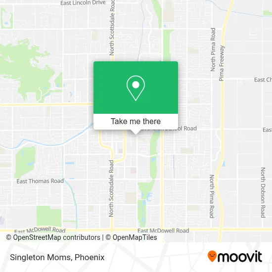 Singleton Moms map