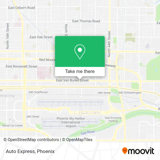Auto Express map