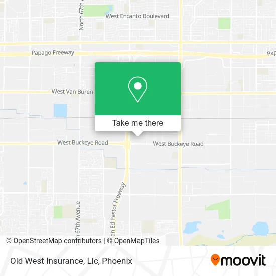 Old West Insurance, Llc map