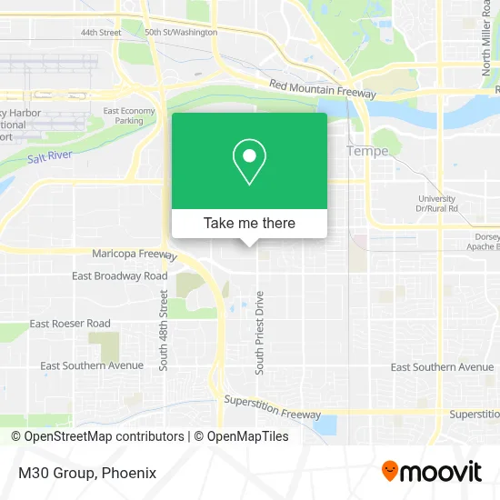 M30 Group map