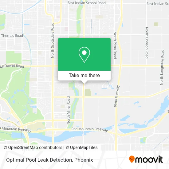 Optimal Pool Leak Detection map