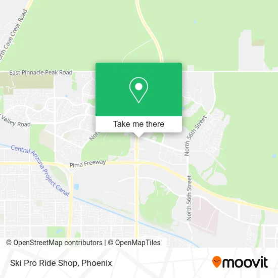 Ski Pro Ride Shop map