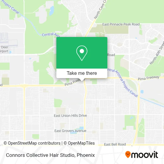 Connors Collective Hair Studio map