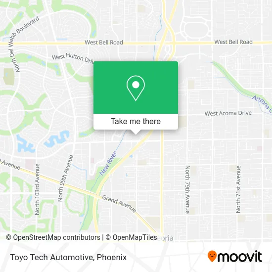 Toyo Tech Automotive map