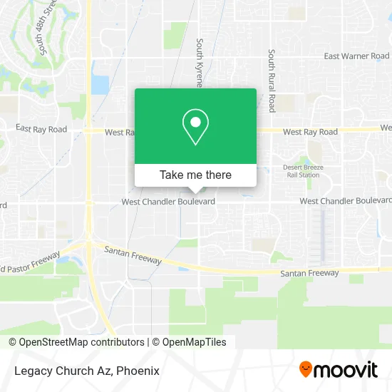 Legacy Church Az map