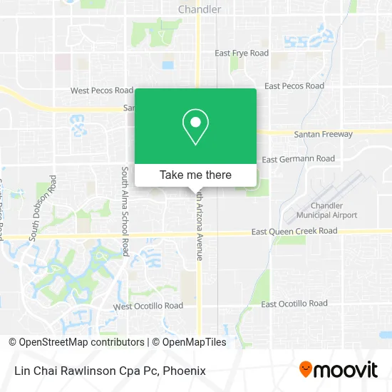 Lin Chai Rawlinson Cpa Pc map