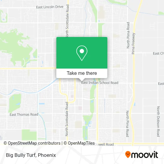 Big Bully Turf map