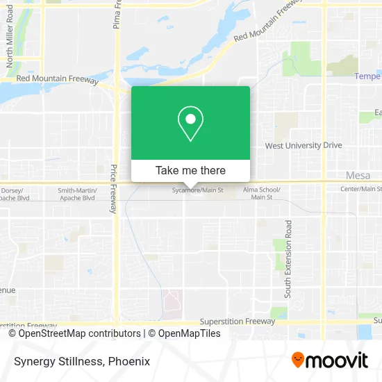 Synergy Stillness map
