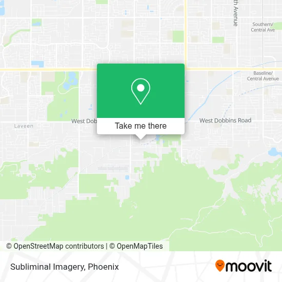 Subliminal Imagery map