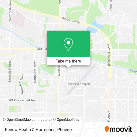 Renew Health & Hormones map