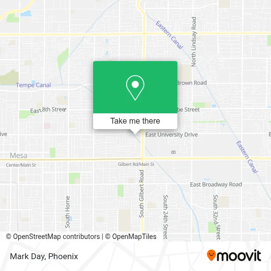 Mark Day map