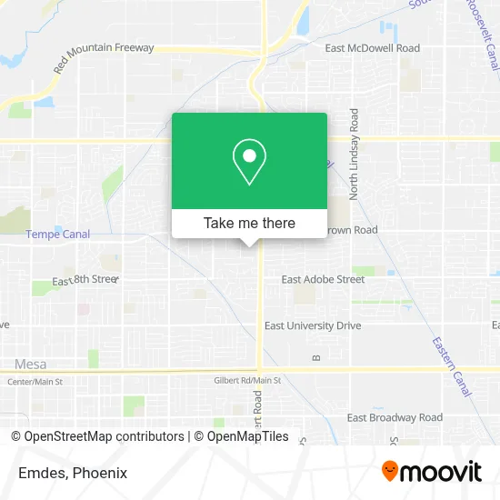 Emdes map