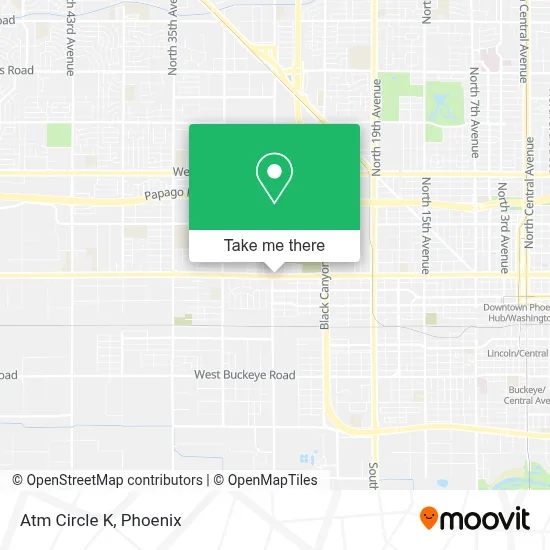 Atm Circle K map