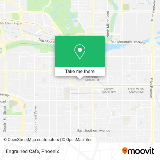 Engrained Cafe map