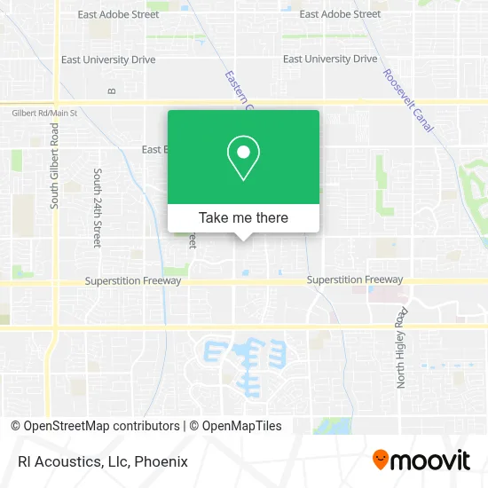 Rl Acoustics, Llc map