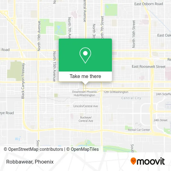 Robbawear map