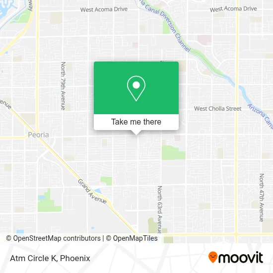 Atm Circle K map